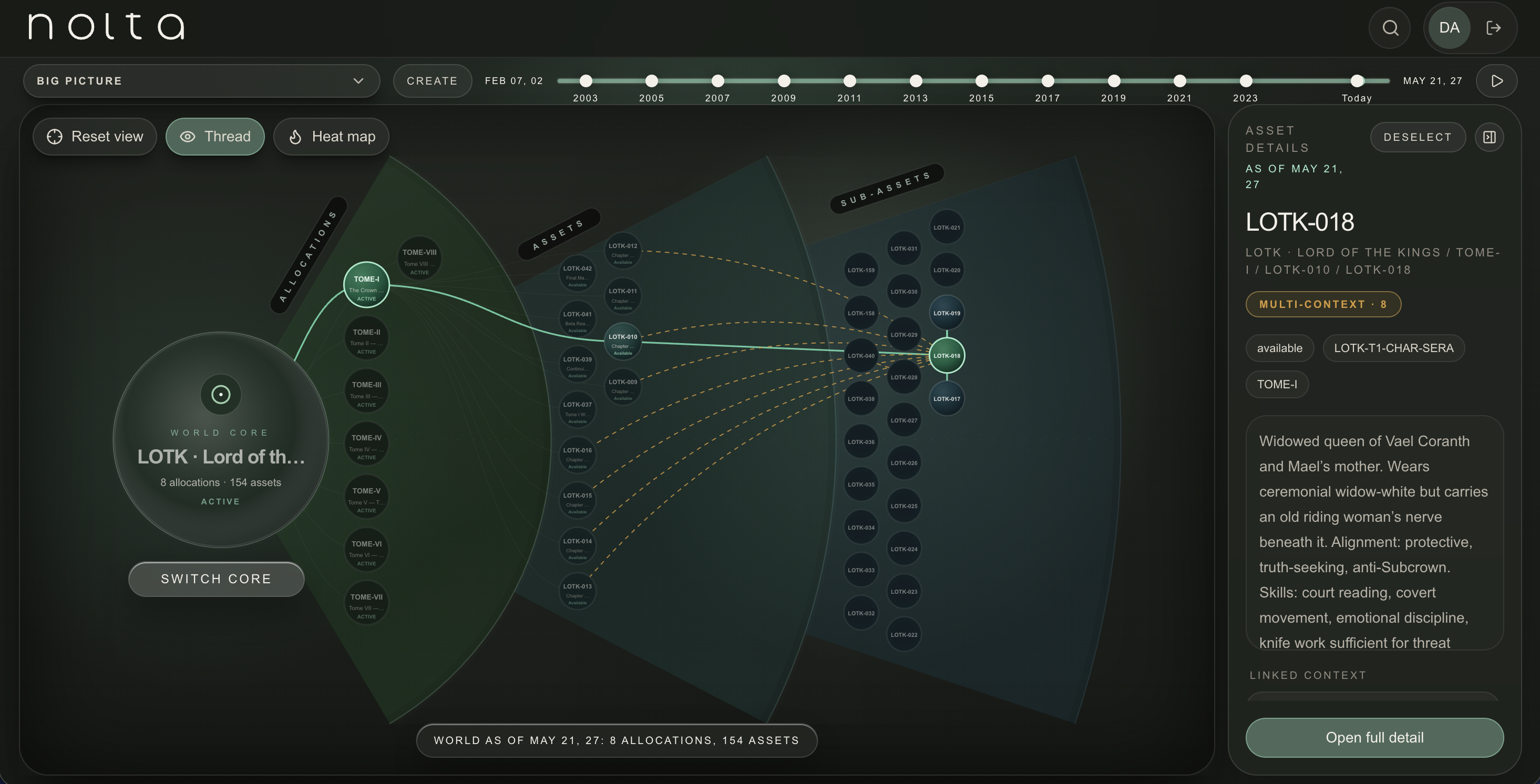 Nolta DTM Big Picture product screenshot